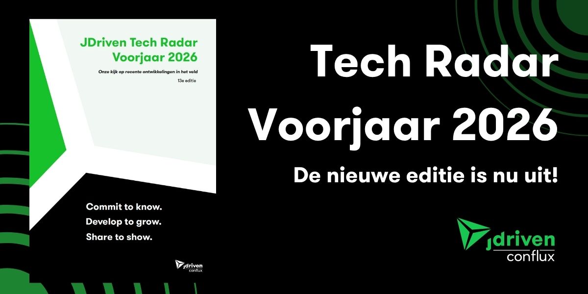 13e editie JDriven Tech Radar